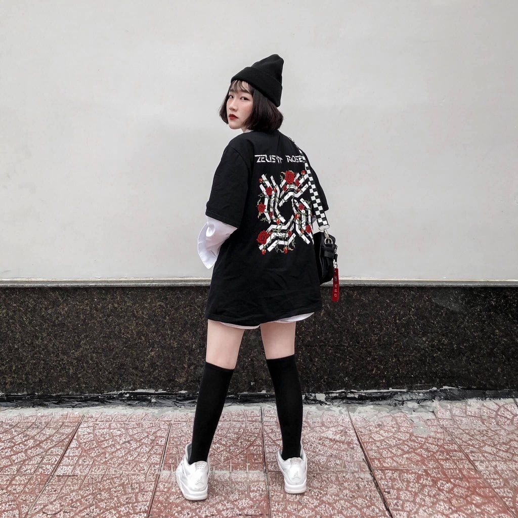 Áo Thun Tay Lỡ SADBOIZ, Form rộng oversize, áo phông unisex, chất liệu Cotton Thái - KKIM Shop