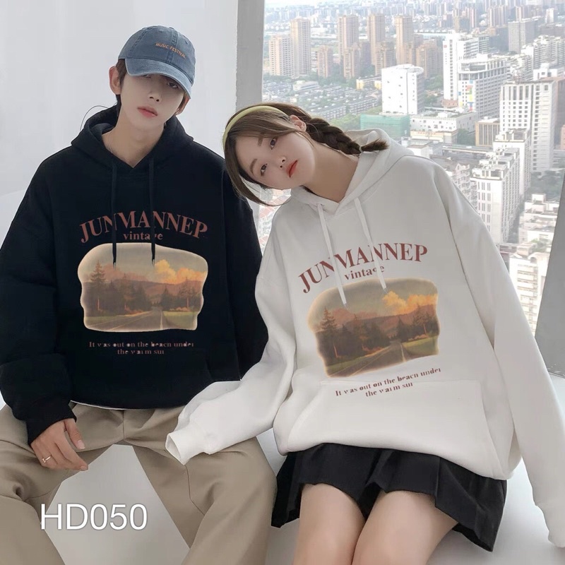 Áo hoodie nam nữ VN CLO in hình và chữ junmannep -HD050