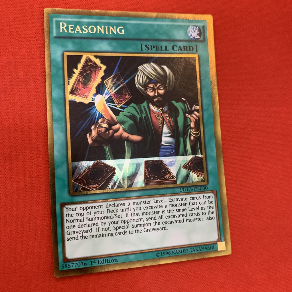 [EN-JP]Thẻ Bài Yugioh Chính Hãng] Reasoning