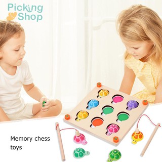 Wooden Memory Chess Educational Toys Children Interactive Desktop Game