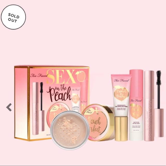( CÓ TÁCH ) BỘ 4 MÓN MAKEUP TOO FACED SEX ON THE PEACH COMPLEXION | BigBuy360 - bigbuy360.vn