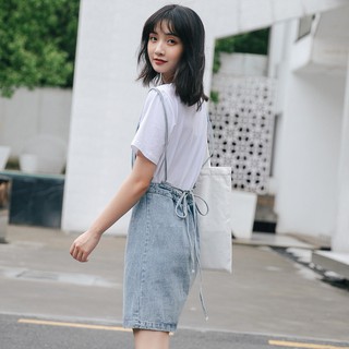 Đầm váy yếm nữ - yếm bò