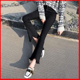 Quần jean nữ lưng cao co dãn