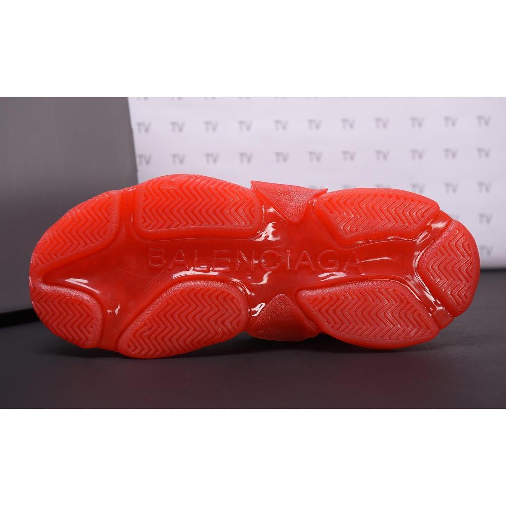 GIày Nam Sneaker Ba len Ciaga đế khí đỏ mận