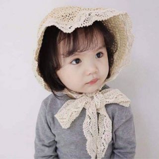 nón sợi cói cho bé yêu