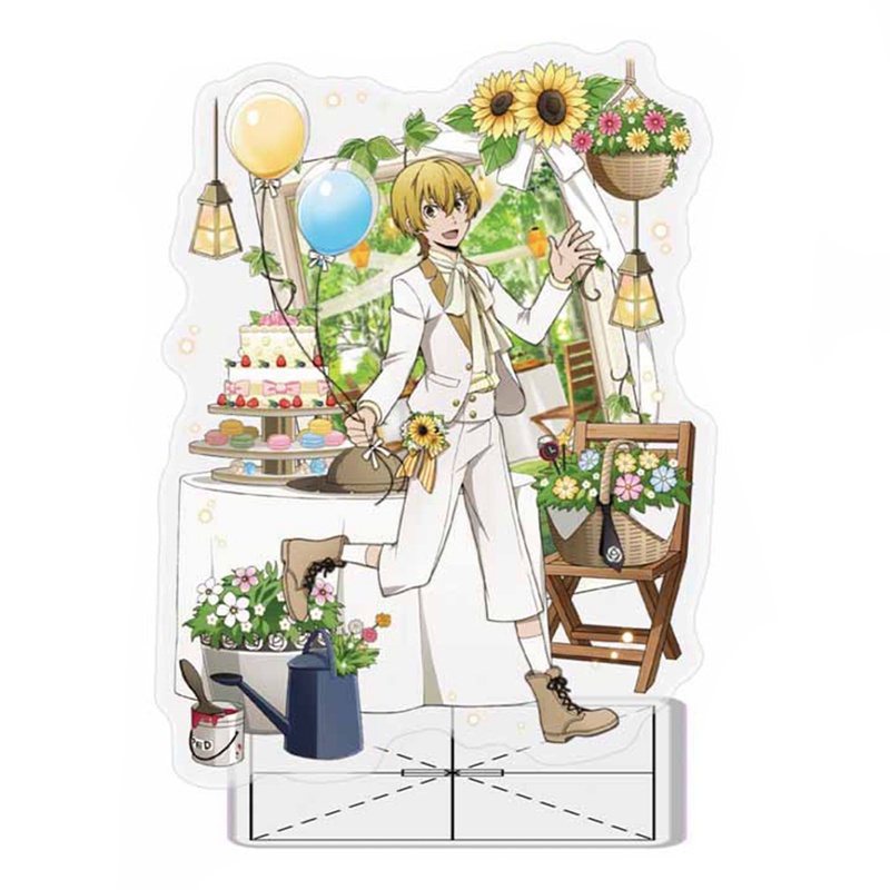 Mô hình nhân vật anime Bungou Stray Dogs có giá đỡ trưng bày làm từ acrylic