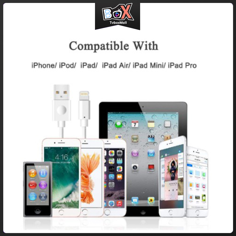 Cáp Sạc Nhanh Cho Iphone 6 6s 7 8 Plus Iphone X Xs Max Xr Ipad