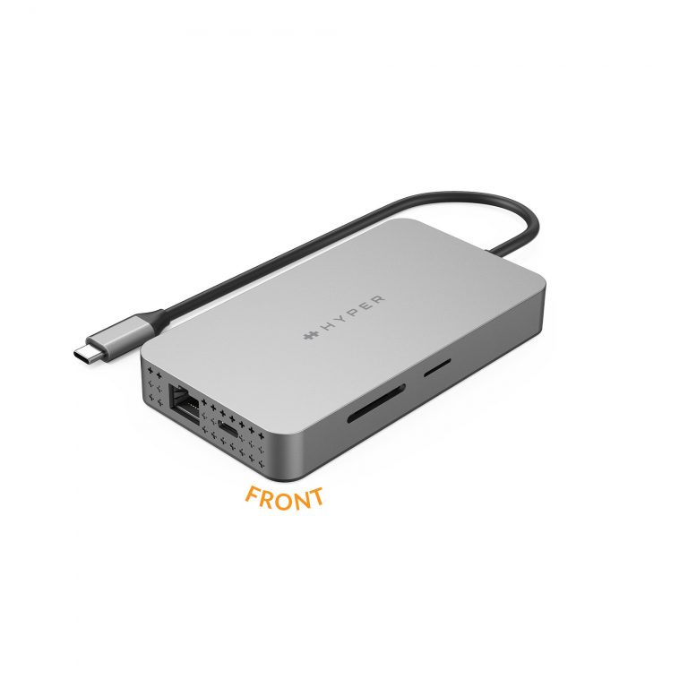 Cổng chuyển HyperDrive Dual 4K HDMI 10-IN-1 (2 Màn hình) USB-C HUB FOR MACBOOK M1