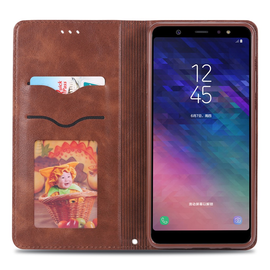 SAMSUNG GALAXY A6 2018 Bao da điện thoại FUGU thời trang dành cho | BigBuy360 - bigbuy360.vn