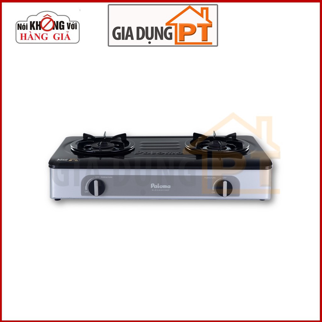 Bếp gas dương để bàn Paloma PA-V72ES, sản xuất tại Việt Nam, mặt bếp tráng men cao cấp, đầu đốt ECO tiết kiệm ga