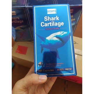 Sụn vi cá mập Shark Cartilage 750mg - hỗ trợ giảm đau xương khớp, dùng được cho người bị tiểu đường