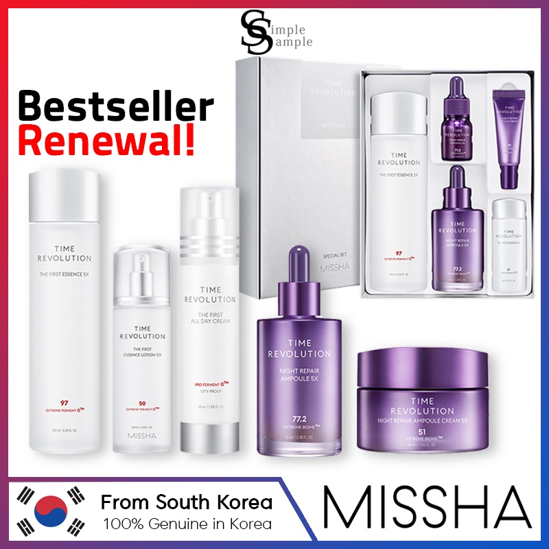 5X Time revolution first essence  / Night repair probio / Best seller