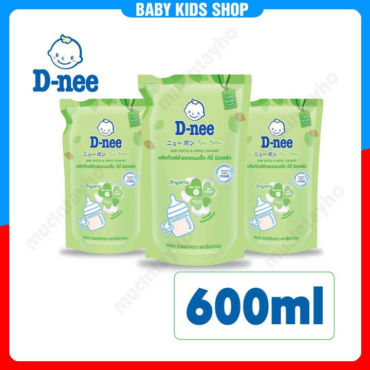 Nước rửa bình sữa Dnee Organic ( hữu cơ ) Thái Lan