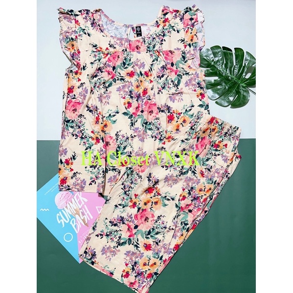 ✔Đồ Bộ Tole Lanh Mặc Nhà XK(Sz:3XL)