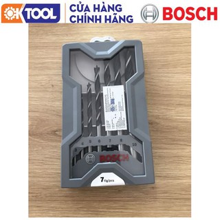 MŨI KHOAN GỖ BOSCH (1 BỘ 7 MŨI) 2607017034 [Hàng Chính Hãng]