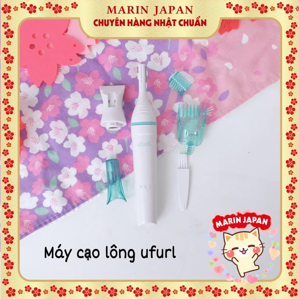 Máy Wax cạo lông toàn thân body và mặt 3 lưỡi trong 1 siêu tiện lợi Lady's Shaver Mini chuẩn hàng nội địa Nhật Bản