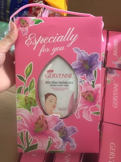 Sữa tắm gervenne(hộp qùa 20/11)