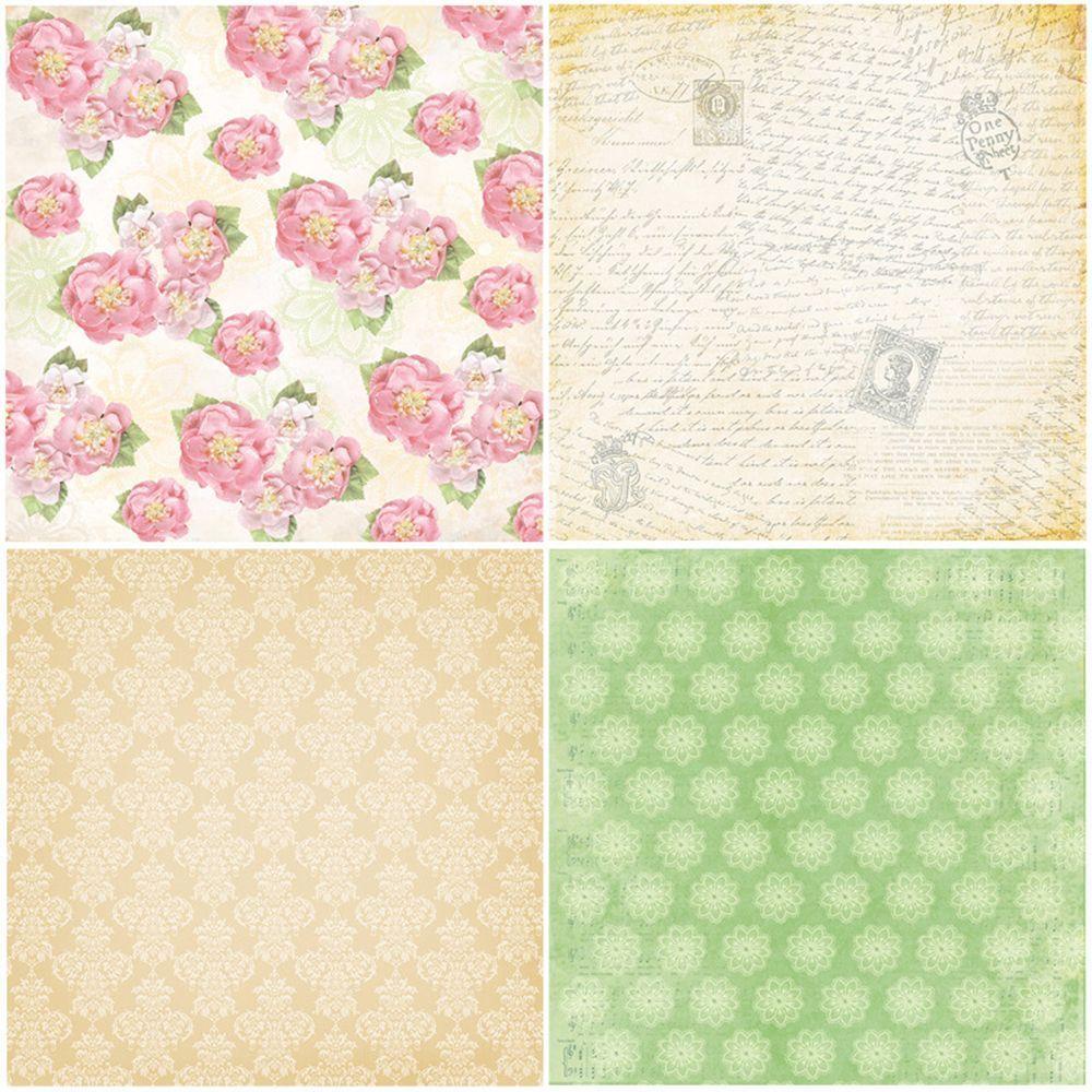 UUMIR Bộ 24 Tờ Giấy Xếp origami Nghệ Thuật Thủ Công Kiểu vintage