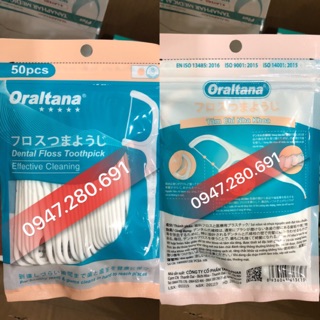 ✅ tăm chỉ nha khoa ❇️ oraltana 5⭐️