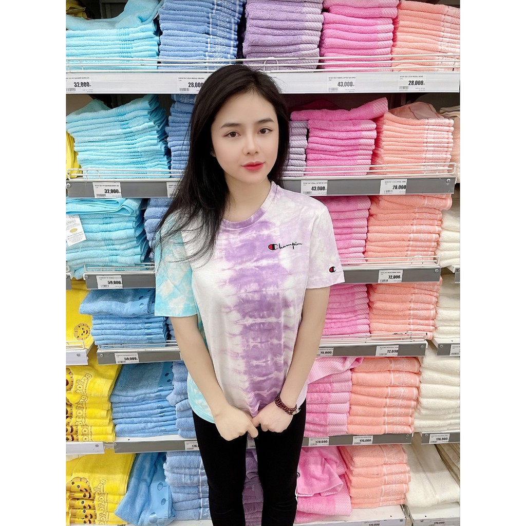 (HÀNG XUẤT XỊN) Áo 1817 STRIPED TYE DYE CHAM/ Made in Cam//bodia full-tag-code  Size S M L XL