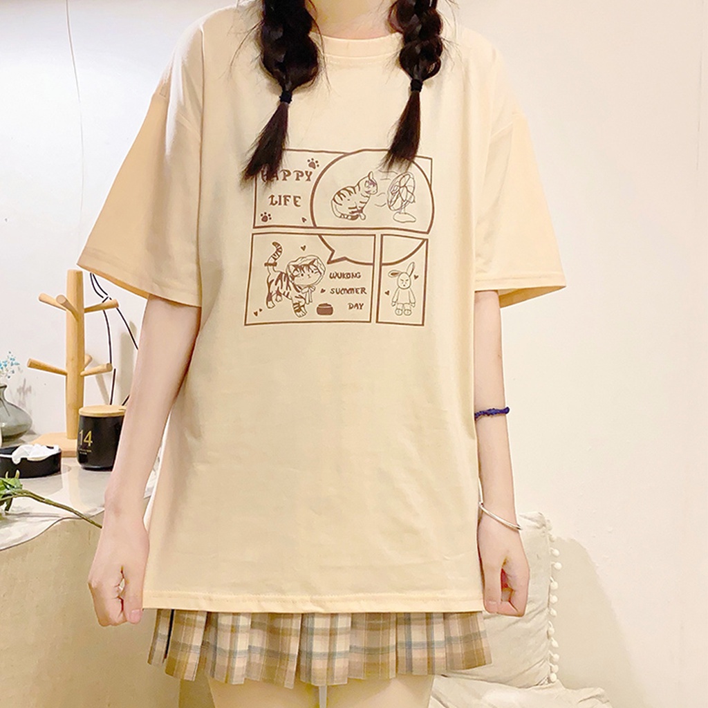 Áo phông nam nữ tay lỡ NILO from rộng unisex,Áo thun nữ nam phong cách ovesize form rộng trẻ trung năng động
