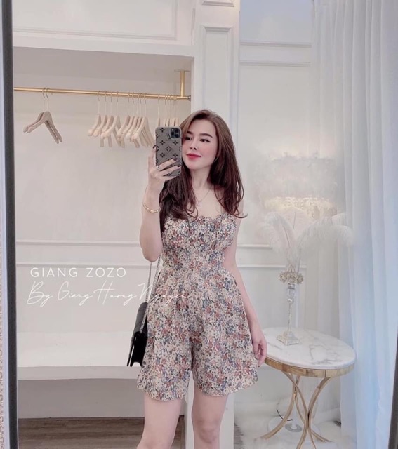 Bộ 2s jum hoa cộc liên có đệm ngực