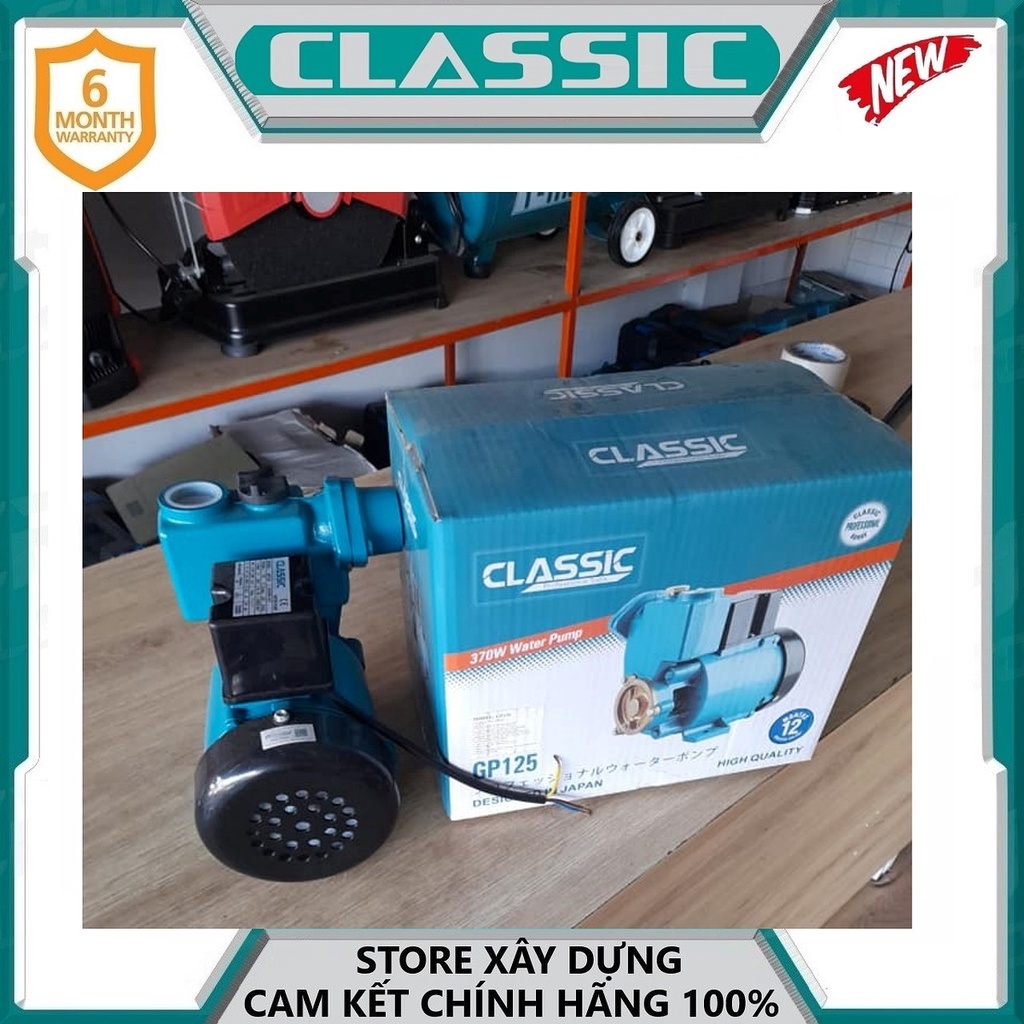 MÁY BƠM CHÂN KHÔNG 370W (35L/ PHÚT) CLASSIC GP125- HÀNG CHÍNH HÃNG