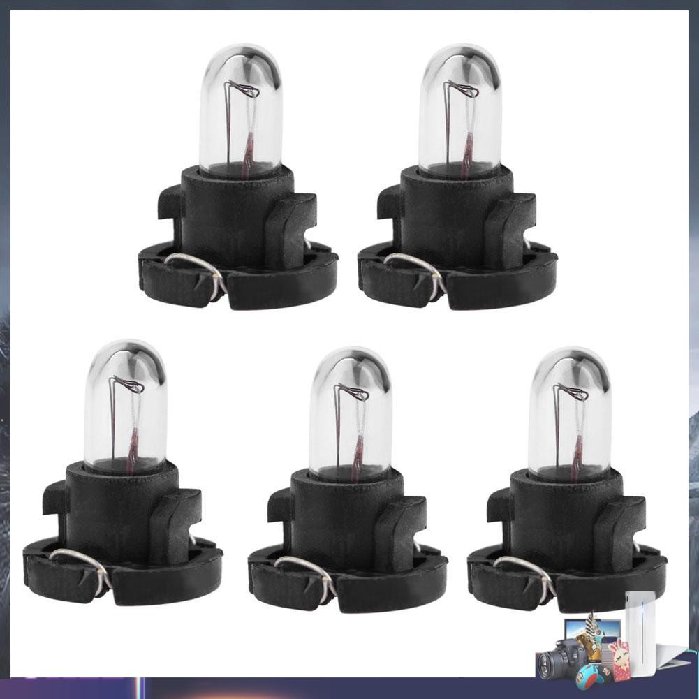 5 Bóng Đèn T4 12v Gắn Bảng Điều Khiển Xe Hơi