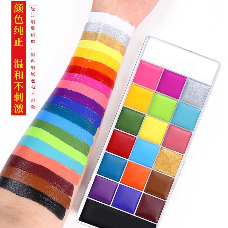 Bảng màu sơn dầu trang điểm mặt và cơ thể sáng tạo màu sắc cho ngày trẻ em 10.6 | BigBuy360 - bigbuy360.vn