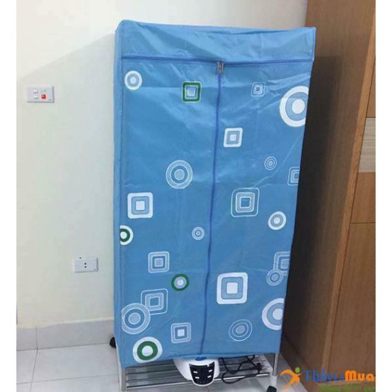 TỦ SẤY QUẦN /ÁO CÓ ĐIỀU KHIỂN TỪ XA CHẠY ÊM KHÔNG GÂY ỒN SIZE POWER XL [48X70X148 cm] - Shop Lộc Hoa