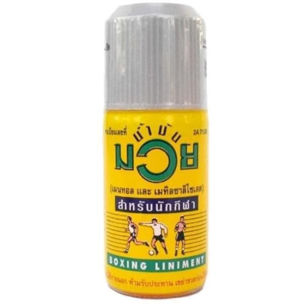 DẦU NÓNG XOA BÓP DÀNH CHO NGƯỜI CHƠI THỂ THAO BOXING LINIMENT THÁI LAN 60ML CHÍNH HÃNG - 9089