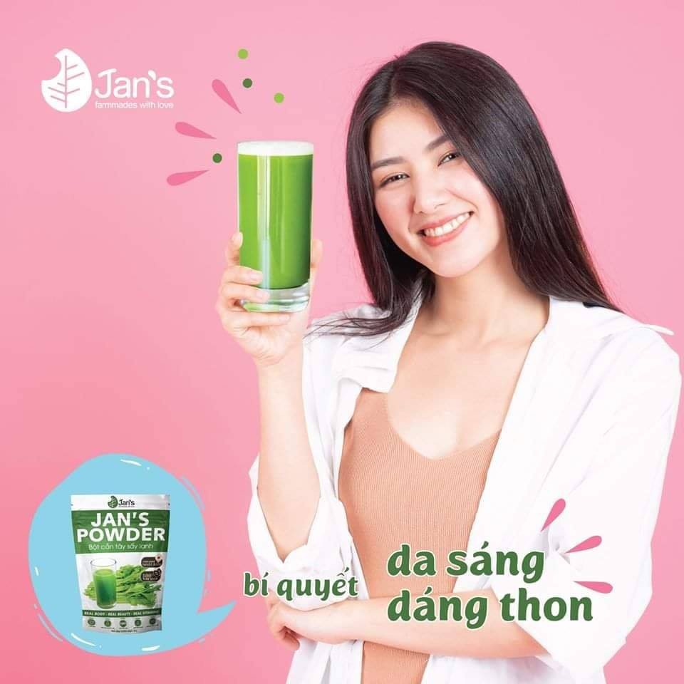 Bột cần tây mật ong nguyên chất sấy lạnh Jan’s 60g