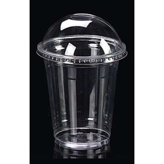 Cốc đựng trà sữa 360ml (10 cốc nắp cầu)