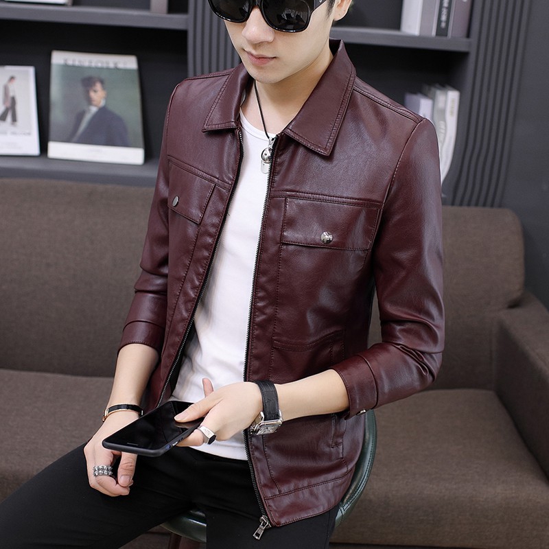 Áo khoác da trẻ trung thời trang cho nam | BigBuy360 - bigbuy360.vn
