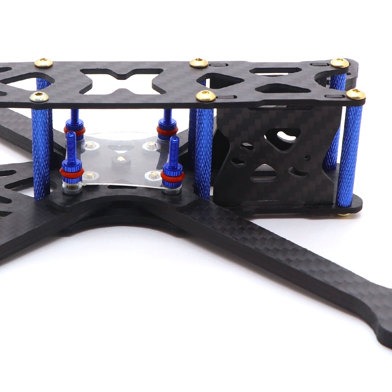 HSKRC JOHNNY V2 225mm 5 Inch 5mm Arm Carbon Fiber Frame Kit 106g for RC Drone FPV Racing