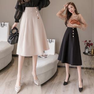 Chân Váy Xòe Lưng Cao Size S-2xl Phong Cách Hàn Quốc