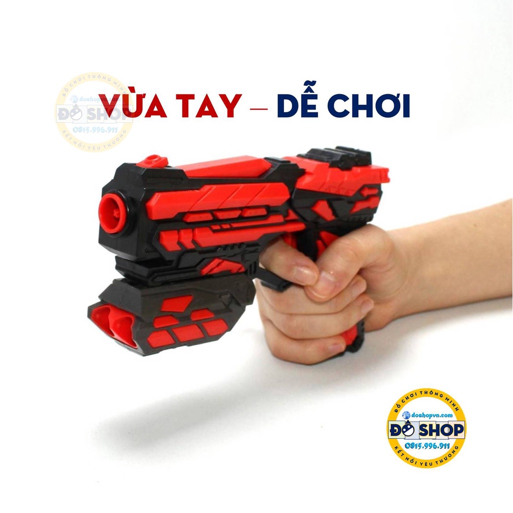 Đồ Chơi Trẻ Em SUNG Nerf Giá Rẻ Nhựa ABS Kèm Que Xốp NE.22 - Đô Shop