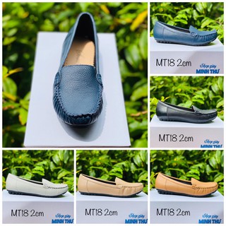 ( Shop Giày Somina ) Giày mọi nữ da thật siêu sang MT18