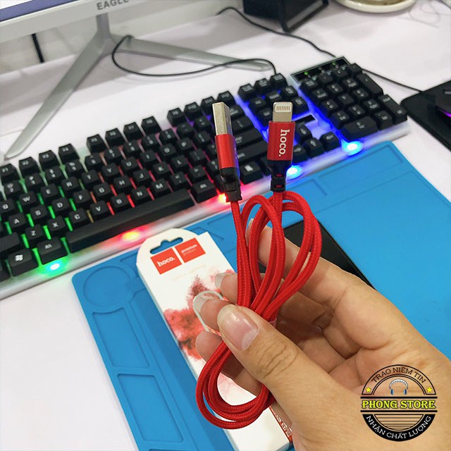 Cáp sạc nhanh hoco x14 cho IP,tablet táo,sạc dự phòng-dây sạc -PHONGSTORE
