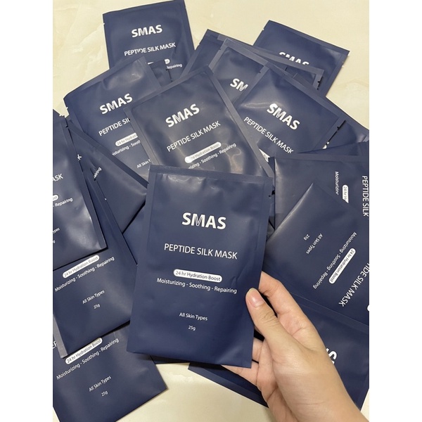 Mặt nạ phục hồi, dưỡng ẩm Smas Peptide Silk Mask