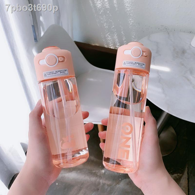 Phiên bản Hàn Quốc của cốc ống hút trong cô gái nhựa chống rơi sinh viên có giá trị cao nước thể t