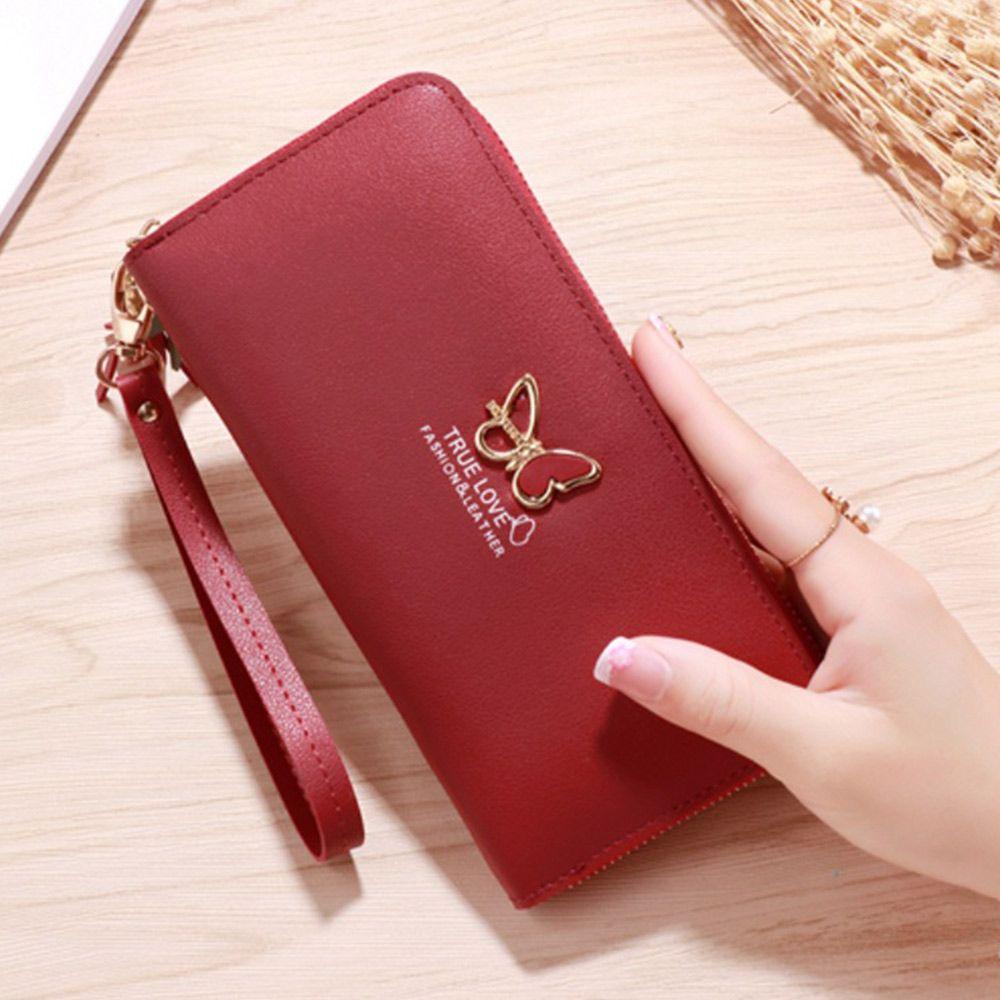 Ví Da Dài Thời Trang Chất Liệu Da PU