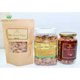 Hạt hạnh Nhân Vỏ tự nhiên Mỹ