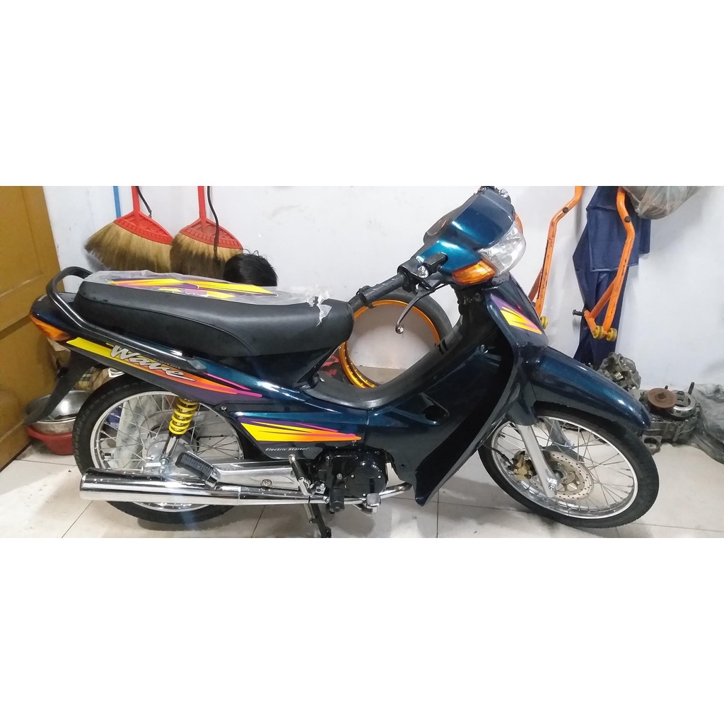 Dàn áo Wave nhỏ hàng Việt Nam loại 1 màu Xanh Nhớt