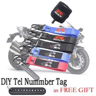 Dây móc khóa thêu xe máy Suzuki