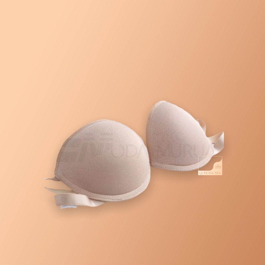 ÁO CUP ngực LA REINA BRA - LRCN003 dây mảnh có gọng nâng ngực kèm dây trong suốt - 2 màu đen, da