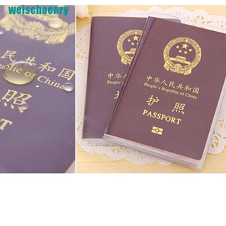 ✲Bao Hộ Chiếu Trong Suốt Đựng Thẻ ID