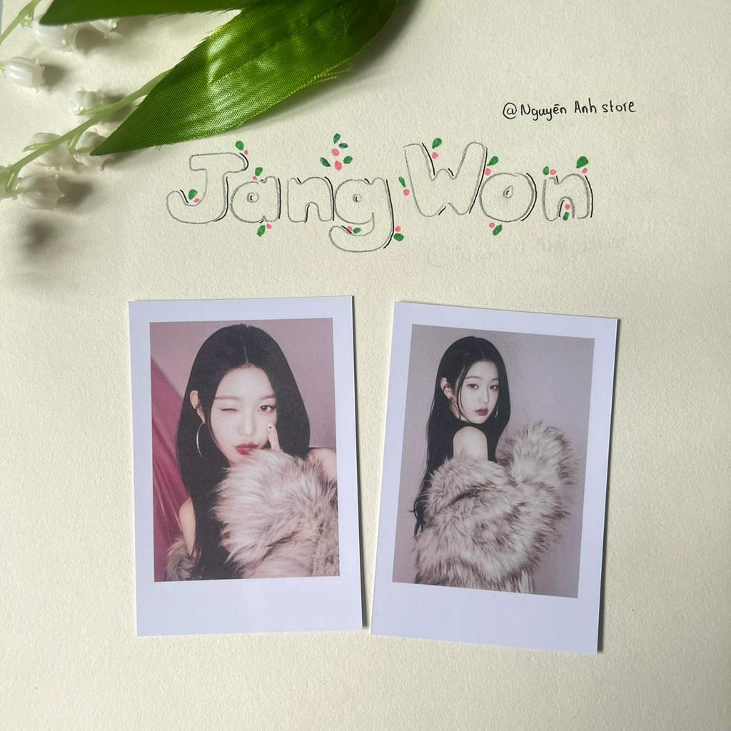 Card Wonyoung ive l polaroid