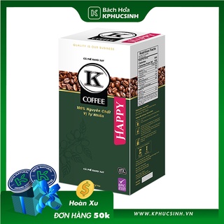 Cà phê rang xay xuất khẩu k happy thương hiệu k coffee