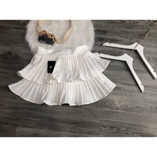 CHÂN VÁY 2 TẦNG XẾP LY